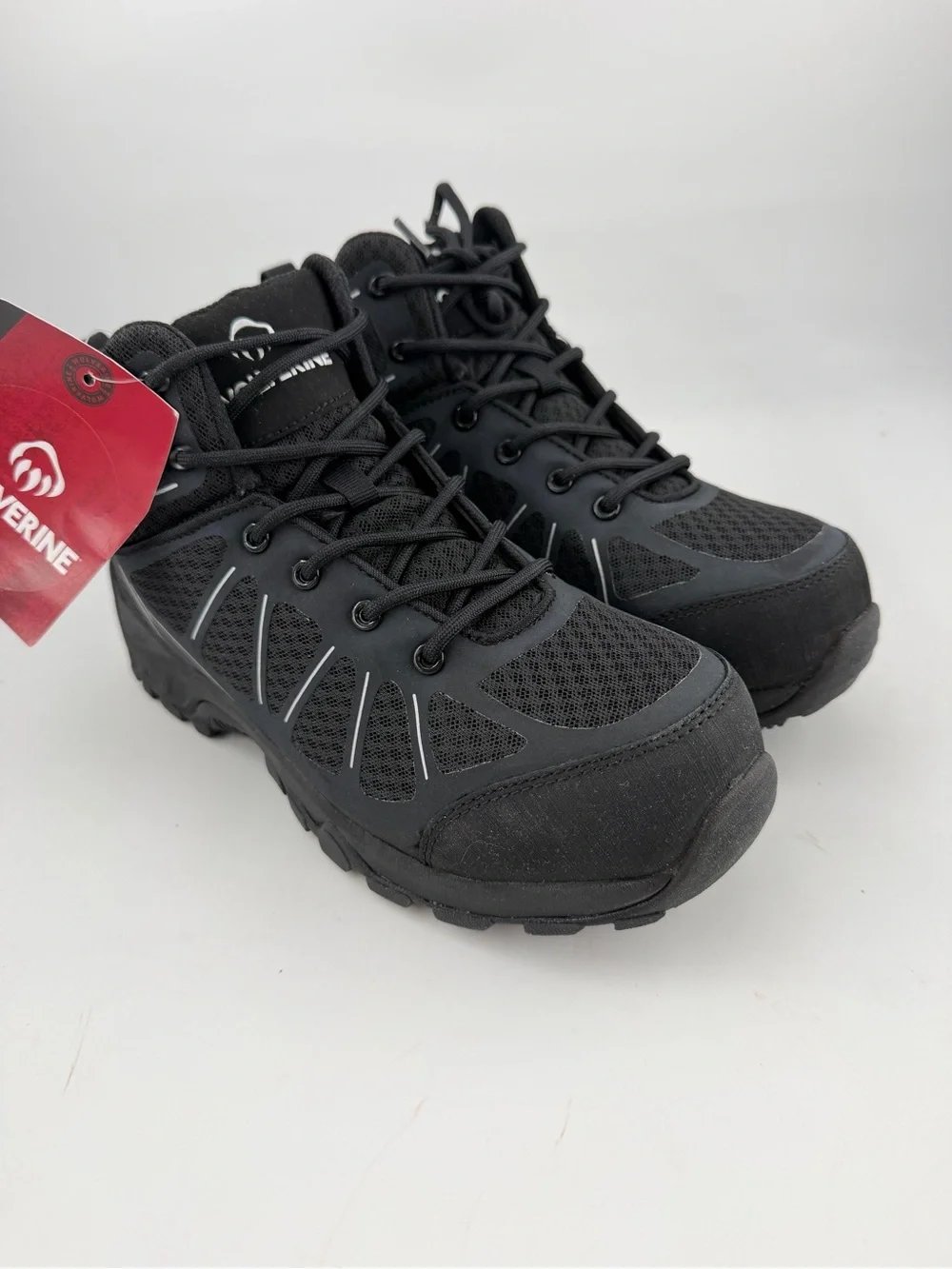 Wolverine Men’s Amherst II -SZ 7- Black CarbonMax Composite Toe Work Boots